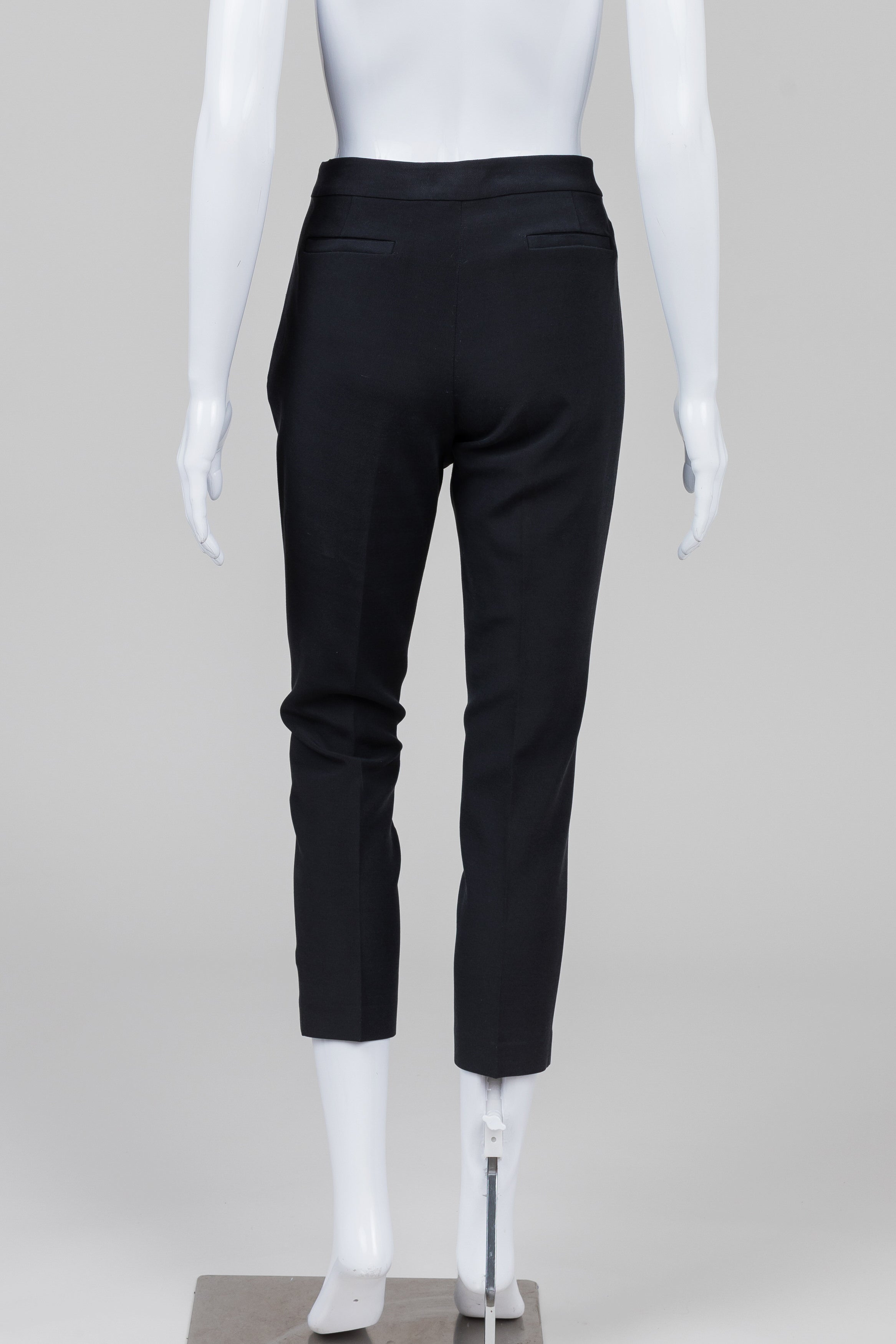 Eileen Fisher black slim trousers (8)