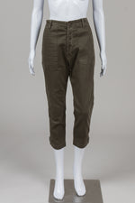 Load image into Gallery viewer, Fidelity Jaxton Crop khaki relaxed cargo pant (28)
