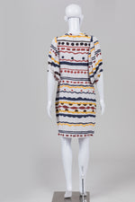Load image into Gallery viewer, Fendi Dot Print Puff Sleeve Dress (40)
