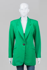 Load image into Gallery viewer, Jupiter 80&#39;s vintage kelly green blazer (12)
