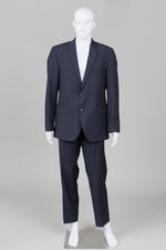 Load image into Gallery viewer, Boss Hugo Boss Navy Mini Check 2-pce 2-Button Suit (42R)
