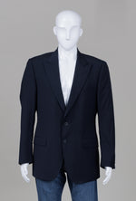 Load image into Gallery viewer, Dolce &amp; Gabbana Navy Peak Collar Blazer
