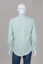 Load image into Gallery viewer, Brooks Brothers Men's green &amp; white checkered button down shirt (15.5)
