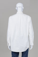 Load image into Gallery viewer, Polo Sport Ralph Lauren white broadcloth shirt with compass embroidered pocket (L)
