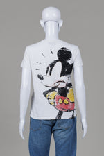 Load image into Gallery viewer, desigual white Mickey Mouse short sleeve t-shirt (S)
