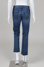 Load image into Gallery viewer, Current Elliot Medium Wash Release Hem Straight Leg Jeans (26)
