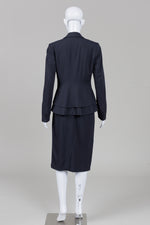 Load image into Gallery viewer, Reiss Black Pinstripe Skirt Suit (6)
