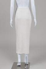 Load image into Gallery viewer, Vince Cream knit tube skirt (S)
