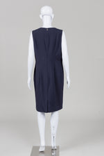 Load image into Gallery viewer, Hugo Boss Navy Shift Dress (10)
