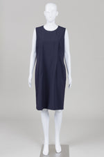 Load image into Gallery viewer, Hugo Boss Navy Shift Dress (10)
