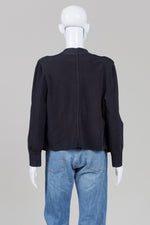 Load image into Gallery viewer, MM Lafleur Open Front Black Knit Jacket (M)
