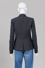 Load image into Gallery viewer, Theory Grey One Button Blazer (6)
