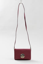 Load image into Gallery viewer, Kate Spade burgundy purse with shoulder strap and dustbag
