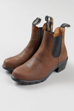 Load image into Gallery viewer, Blundstone brown slip on boots (7.5)
