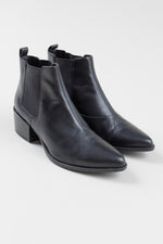 Load image into Gallery viewer, Vagabond black leather slip on bootie (8.5)

