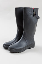 Load image into Gallery viewer, Ralph Lauren Black Rainboots (10)
