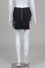 Load image into Gallery viewer, Ted Baker Black Front Photo Print Mini Skirt (1)
