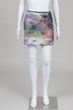 Load image into Gallery viewer, Ted Baker Black Front Photo Print Mini Skirt (1)
