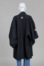 Load image into Gallery viewer, Reversible Unisex Vintage Silk Kimono
