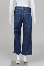 Load image into Gallery viewer, Agolde straight leg dark blue jeans (28)
