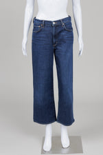 Load image into Gallery viewer, Agolde straight leg dark blue jeans (28)
