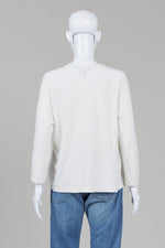 Load image into Gallery viewer, Eileen Fisher Ivory Crewneck Dolman Sleeve Sweater (M)
