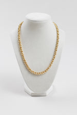 Load image into Gallery viewer, Jenny Bird 20” gold tone necklace &amp; earrings
