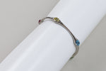 Load image into Gallery viewer, Swarovski multi-colour stone bracelet w/ box (S)
