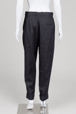 Load image into Gallery viewer, COS black pleated cuffed trousers (8)
