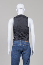 Load image into Gallery viewer, RDX Men's blue herringbone vest (S)
