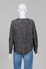 Load image into Gallery viewer, Obakki salt &amp; pepper lightweight sweater (XS)
