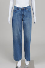 Load image into Gallery viewer, 44OME medium blue relaxed fit denim pants (M) *new with tags
