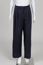 Load image into Gallery viewer, 44OME black wool trousers  (M) *new with tags
