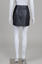 Load image into Gallery viewer, BCBG Max Azria black pleather (XXS)
