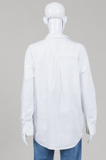 Load image into Gallery viewer, Kit &amp; Ace white long sleeve collared buttoned shirt (MJ)
