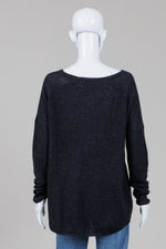 Load image into Gallery viewer, 360Sweater charcoal grey cashmere sweater (S)
