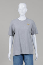 Load image into Gallery viewer, Play grey short sleeve T-shirt with signature heart logo (XL)
