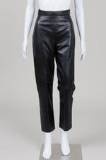 Load image into Gallery viewer, Danier black leather pants (6)
