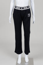 Load image into Gallery viewer, MCM Black knit pants (72 LL)
