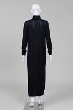 Load image into Gallery viewer, Toteme black long sleeve turtleneck dress (S)
