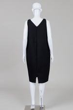 Load image into Gallery viewer, Toteme black sleeveless knee length dress (S)
