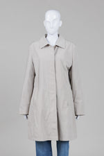 Load image into Gallery viewer, London Fog beige knee length jacket (16)
