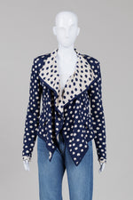 Load image into Gallery viewer, St. John navy and crème vintage jacket  (8)

