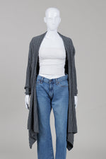 Load image into Gallery viewer, Sonya &amp; Madden grey cardi-wrap

