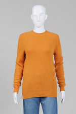 Load image into Gallery viewer, Tonot pumpkin color long sleeve sweater (S)
