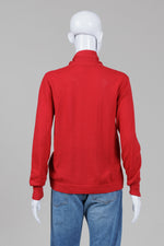 Load image into Gallery viewer, Byblos red long sleeve turtleneck sweater

