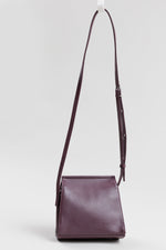 Load image into Gallery viewer, MATT &amp; NAT Plum Vegan Leather crossbody bag, Made in Canada
