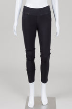 Load image into Gallery viewer, Hermes vintage black pencil stretch pants (S)
