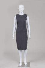Load image into Gallery viewer, Vince charcoal grey sleeveless midi dress (M)
