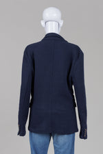 Load image into Gallery viewer, Giorgio Di Mare navy blue blazer with front pockets (L)
